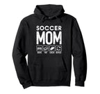 Soccer Mom Drive Pay Cheer Repeat Mothers Hoodie - Unique Graphic Men Women