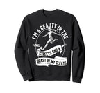 Im Beauty Streets Soccer Daughter Sweatshirt - Novelty Apparel Men Women