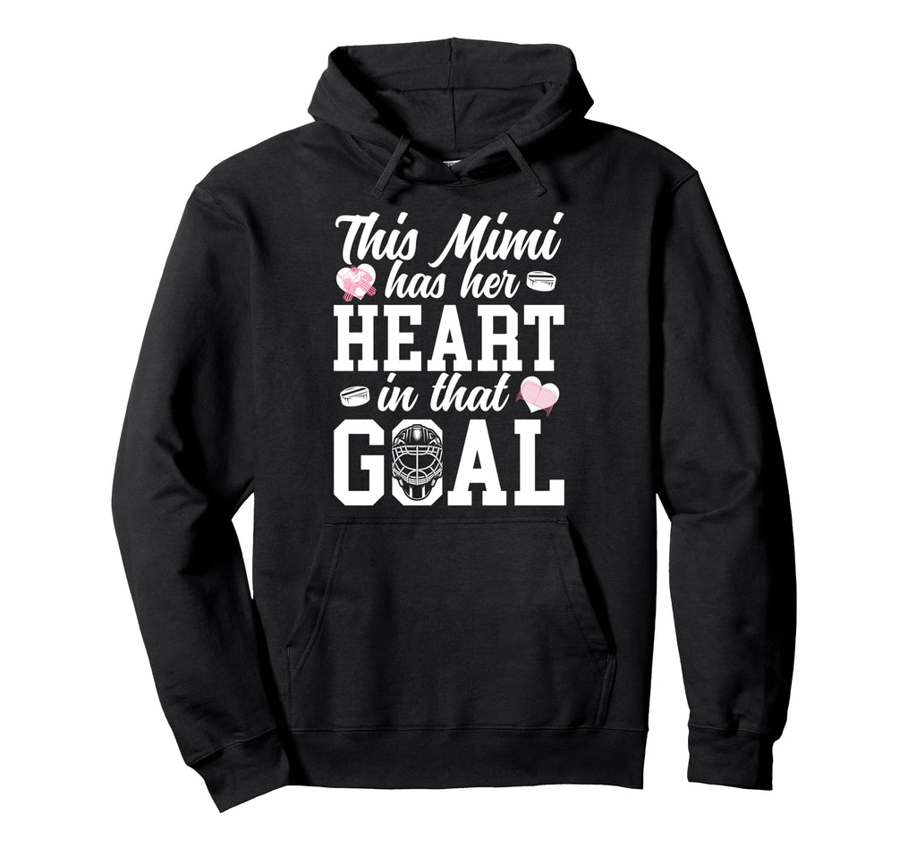 Proud Hockey Goalie Mimi Hockey Hoodie - Aesthetic Graphic for Adults