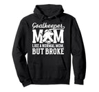 Hockey Goalkeeper Mom Definition Mom Hoodie - Trendy Graphic for Adults