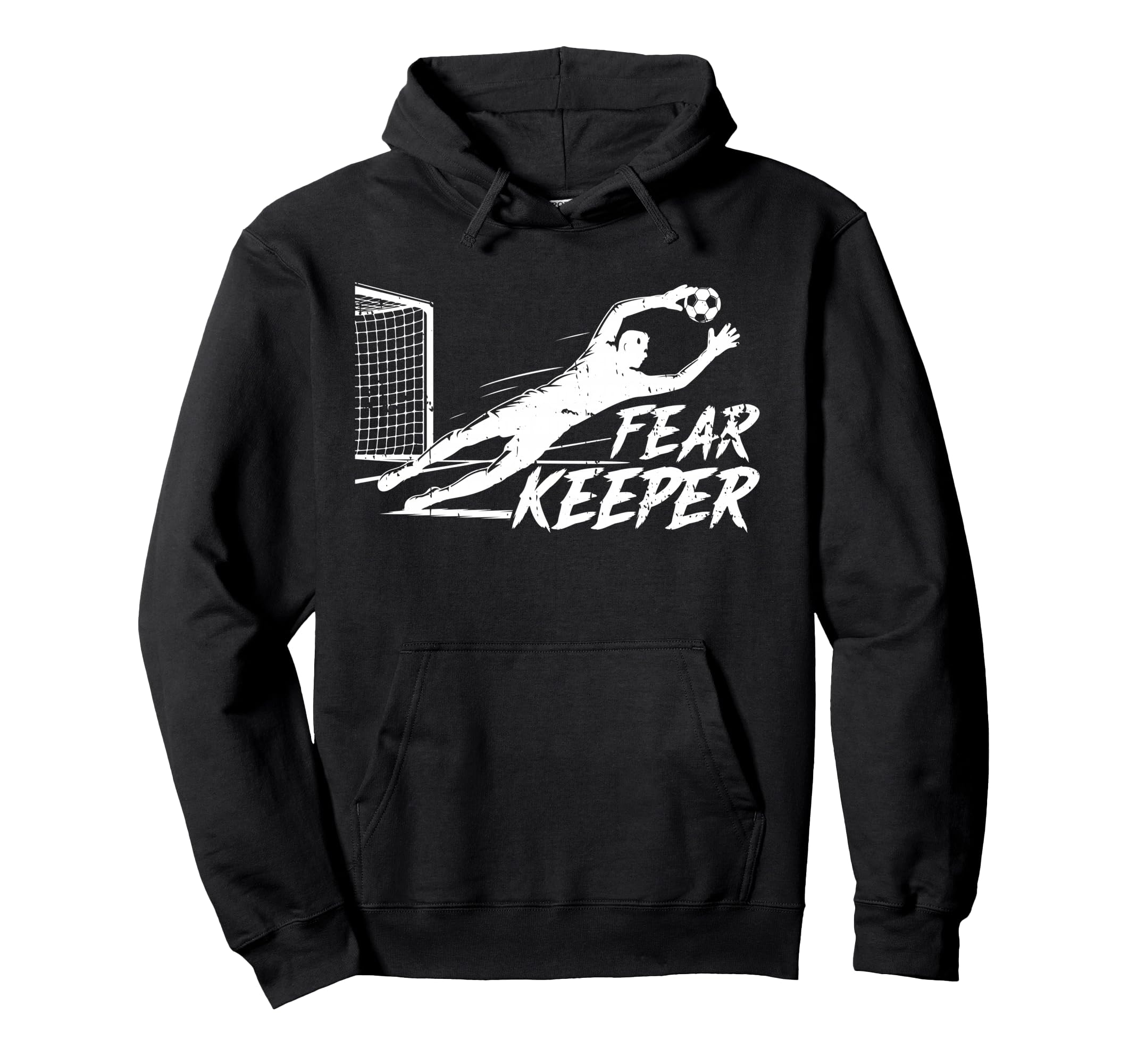 Fear Keeper Soccer Goalie Goalkeeper Hoodie - Custom Art Print Men Women