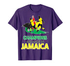Jamaica Pride Champion Jamaican T-Shirt - Minimalist Print for Adults