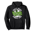 Crazy Proud Soccer Goalie Brother Hoodie - Custom Art Print for Adults