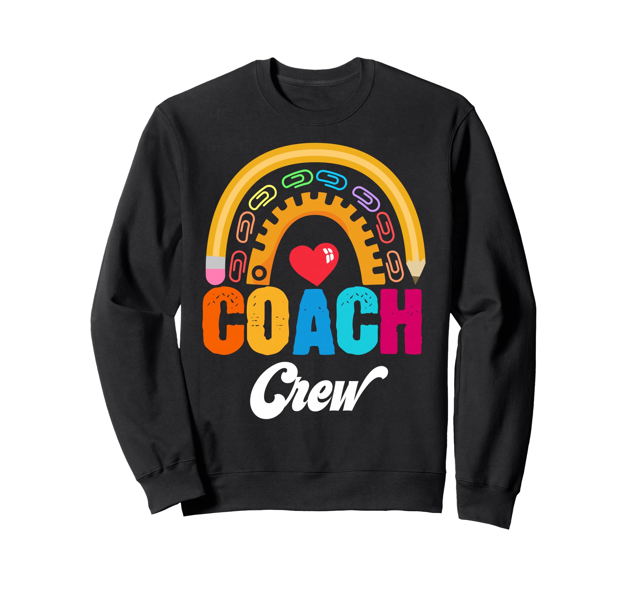 Coach Crew Instructional Coach Sweatshirt - Unique Graphic Men Women