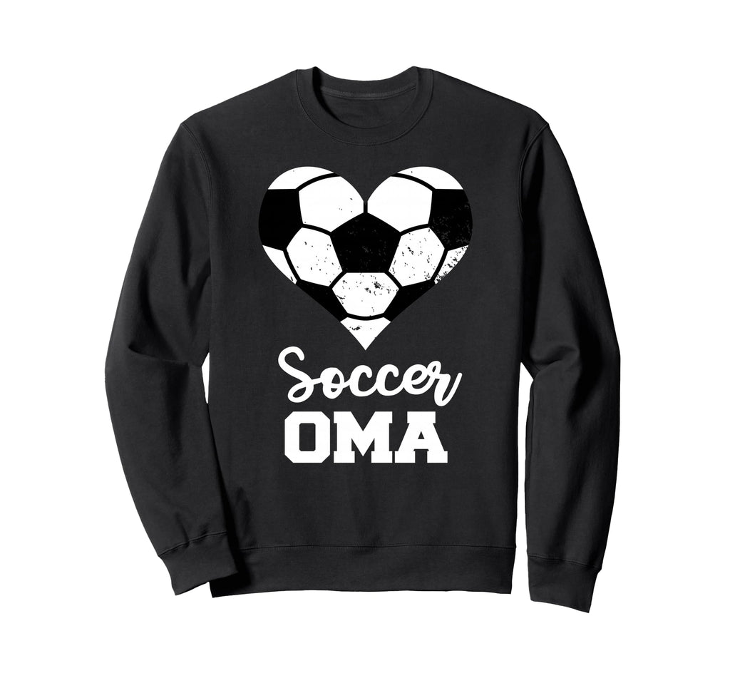 Soccer Oma Funny Soccer Player Sweatshirt - Fun Novelty Design for Adults