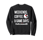 Baller Mama Proud Soccer Sweatshirt - Aesthetic Graphic for Adults