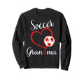 Funny Grandma Proud Soccer Lover Sweatshirt - Custom Art Print Men Women