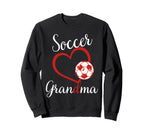 Funny Grandma Proud Soccer Lover Sweatshirt - Custom Art Print Men Women