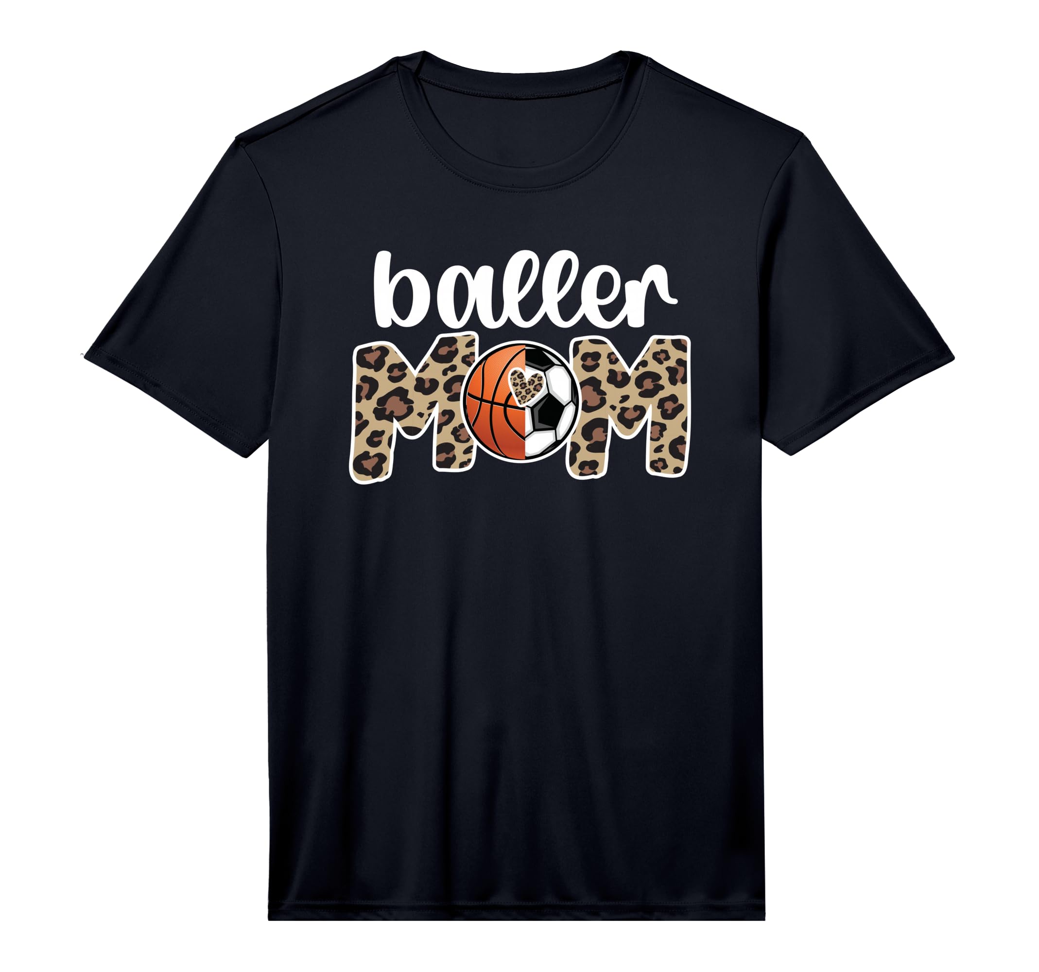 Mens Baller Mom Proud Basketball T-Shirt - Trendy Graphic for Adults