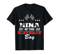 Nina Birthday Soccer Party Family T-Shirt - Fun Novelty Design Men Women
