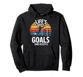 Soccer Player Funny Art Hoodie - Aesthetic Graphic Unisex