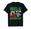 Wela Birthday Soccer Group Family T-Shirt - Casual Everyday Wear Men Women