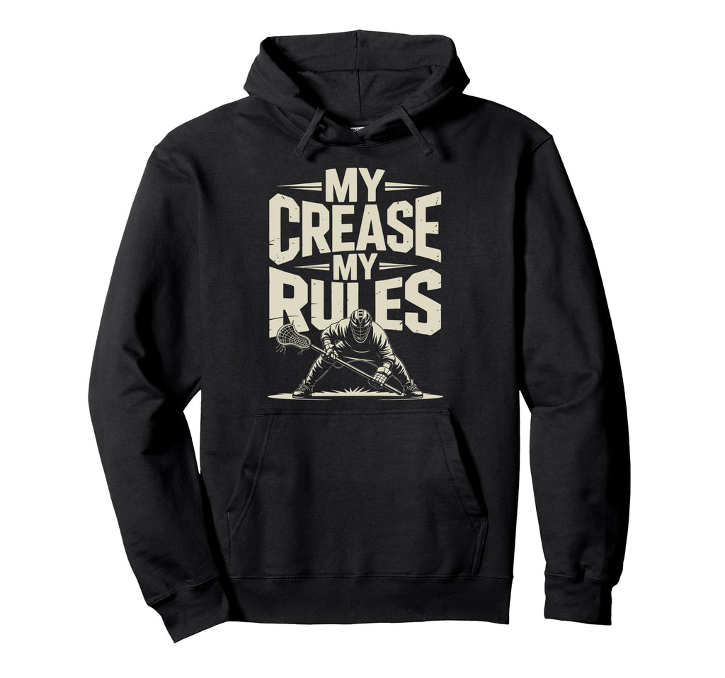 Lacrosse Crease Lax Goalie Hoodie - Trendy Graphic Unisex