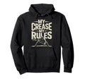 Lacrosse Crease Lax Goalie Hoodie - Trendy Graphic Unisex
