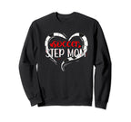 Soccer Step Mom Soccer Player Sweatshirt - Fun Novelty Design Men Women