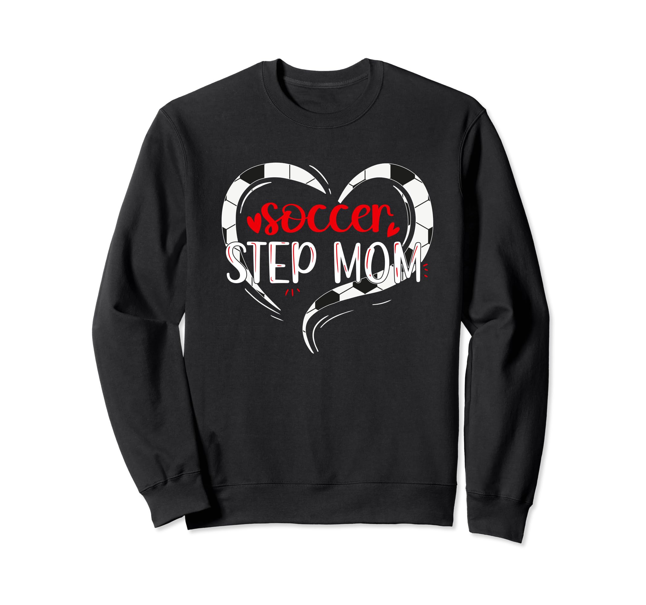 Soccer Step Mom Soccer Player Sweatshirt - Fun Novelty Design Men Women