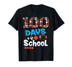 100Th Days School Baseball T-Shirt - Casual Everyday Wear Unisex