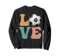 Soccer Player Love Sweatshirt - Unique Graphic for Adults