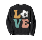 Soccer Player Love Sweatshirt - Unique Graphic for Adults