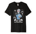 Soccer Mom Skeletton Halloween T-Shirt - Aesthetic Graphic Men Women