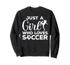 Funny Soccer Soccer Player Team Sweatshirt - Fun Novelty Design for Adults