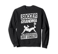 Soccer Family Support Sport Game Sweatshirt - Minimalist Print for Adults