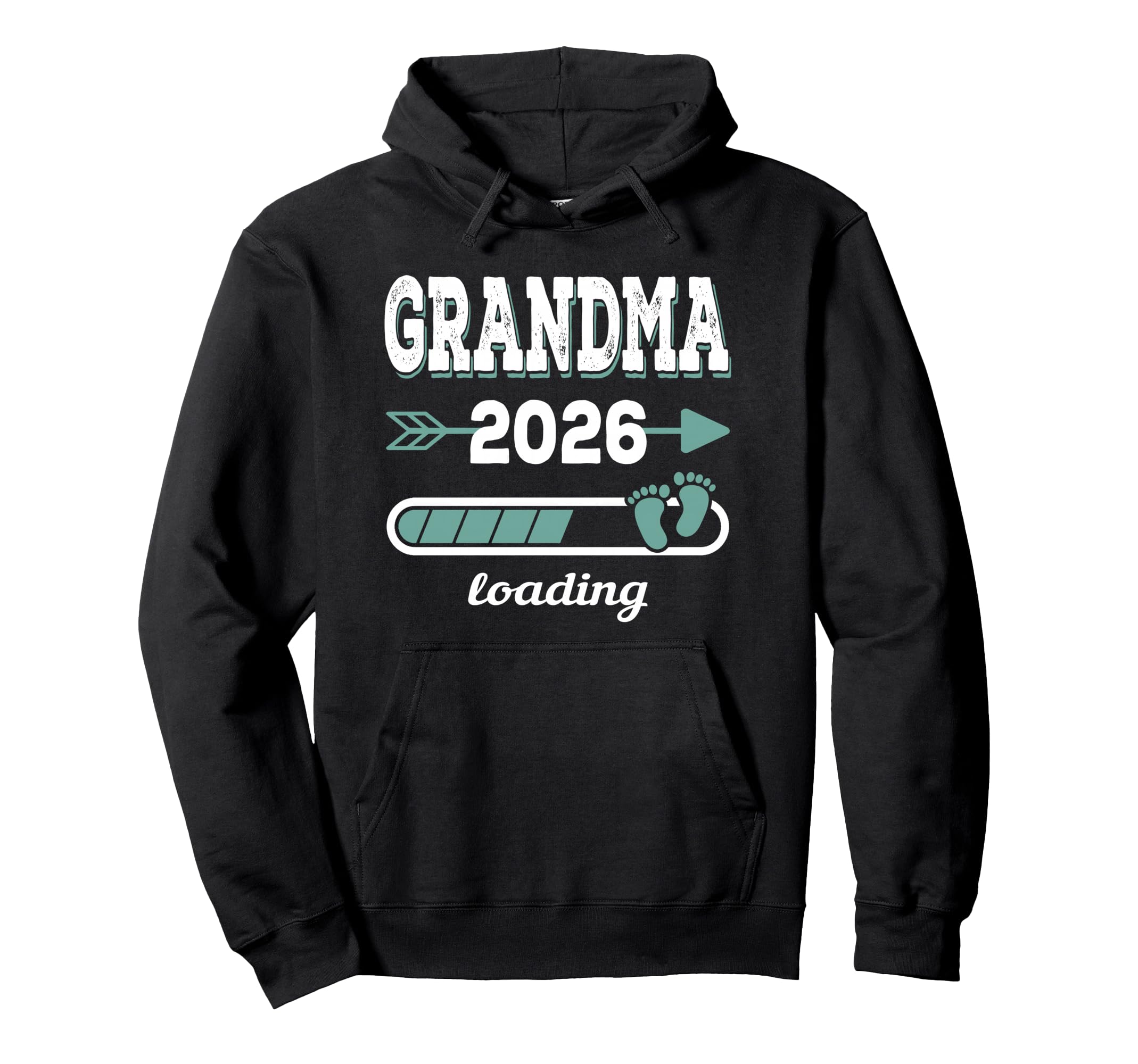 Grandma 2026 Loading Grandmother Grandma Hoodie - Minimalist Print Unisex