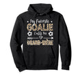 My Favorite Goalie Calls Me Grand M Re Hoodie - Trendy Graphic Men Women
