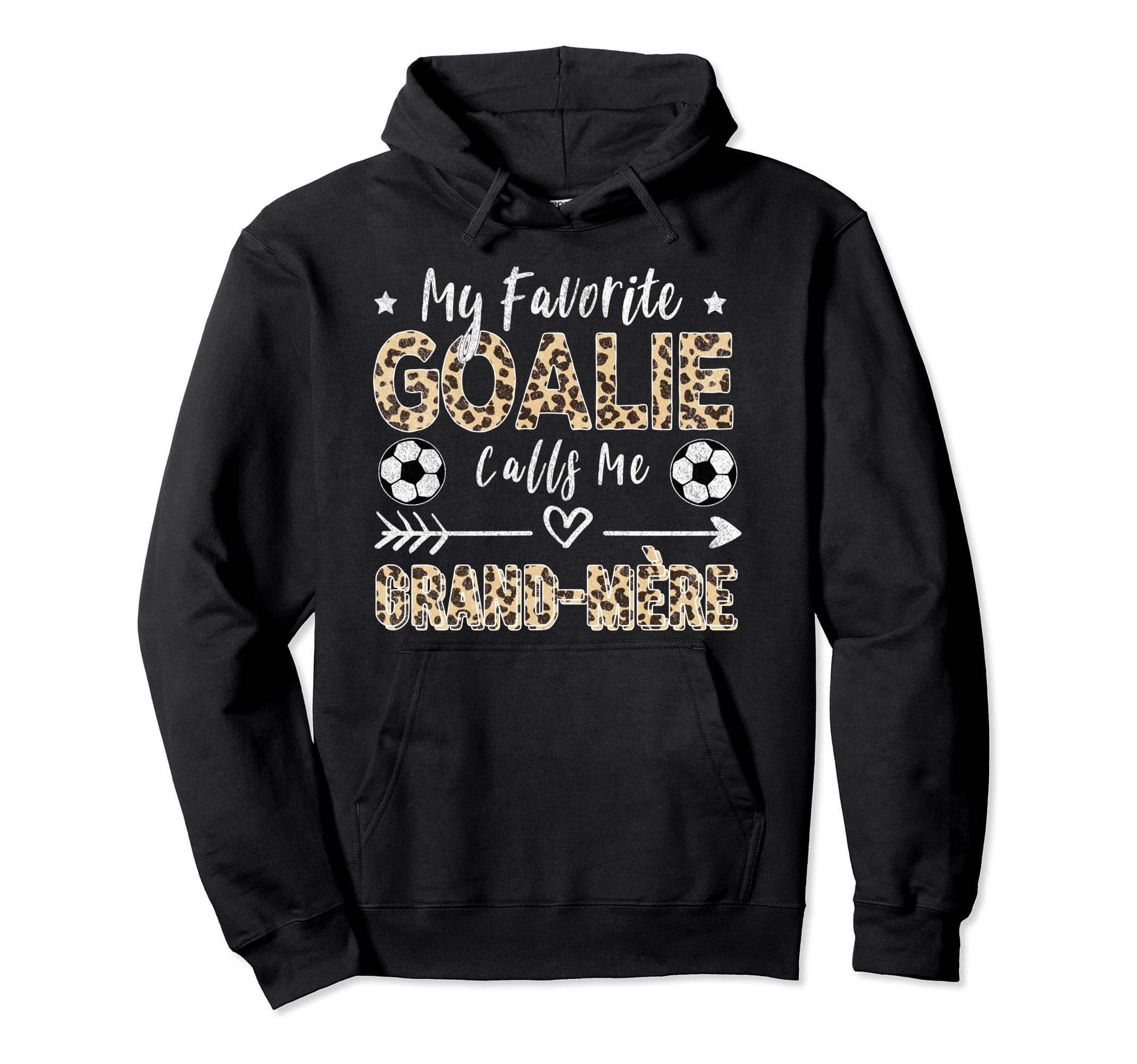 My Favorite Goalie Calls Me Grand M Re Hoodie - Trendy Graphic Men Women