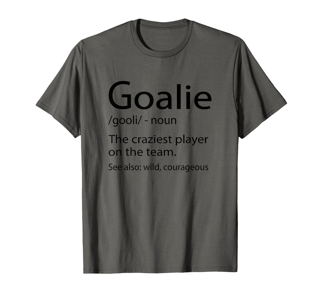 Funny Soccer Goalie T-Shirt - Minimalist Print Unisex