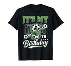 Its My 9Th Birthday Soccer Ball T-Shirt - Streetwear Style for Adults