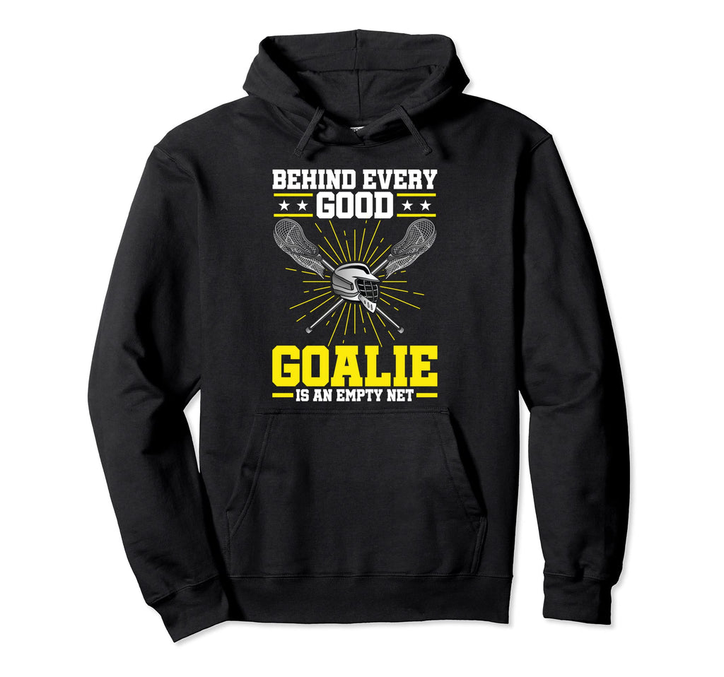 Lax Goalie Player Fan Coach Outfit Hoodie - Unique Graphic for Adults