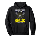 Lax Goalie Player Fan Coach Outfit Hoodie - Unique Graphic for Adults
