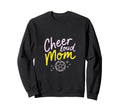 Cheer Loud Mom Soccer Parent Pride Sweatshirt - Unique Graphic Men Women