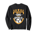 Be Goals Soccer Football Player Sweatshirt - Novelty Apparel Men Women