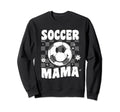 Groovy Checkered Soccer Mama Sweatshirt - Streetwear Style Men Women
