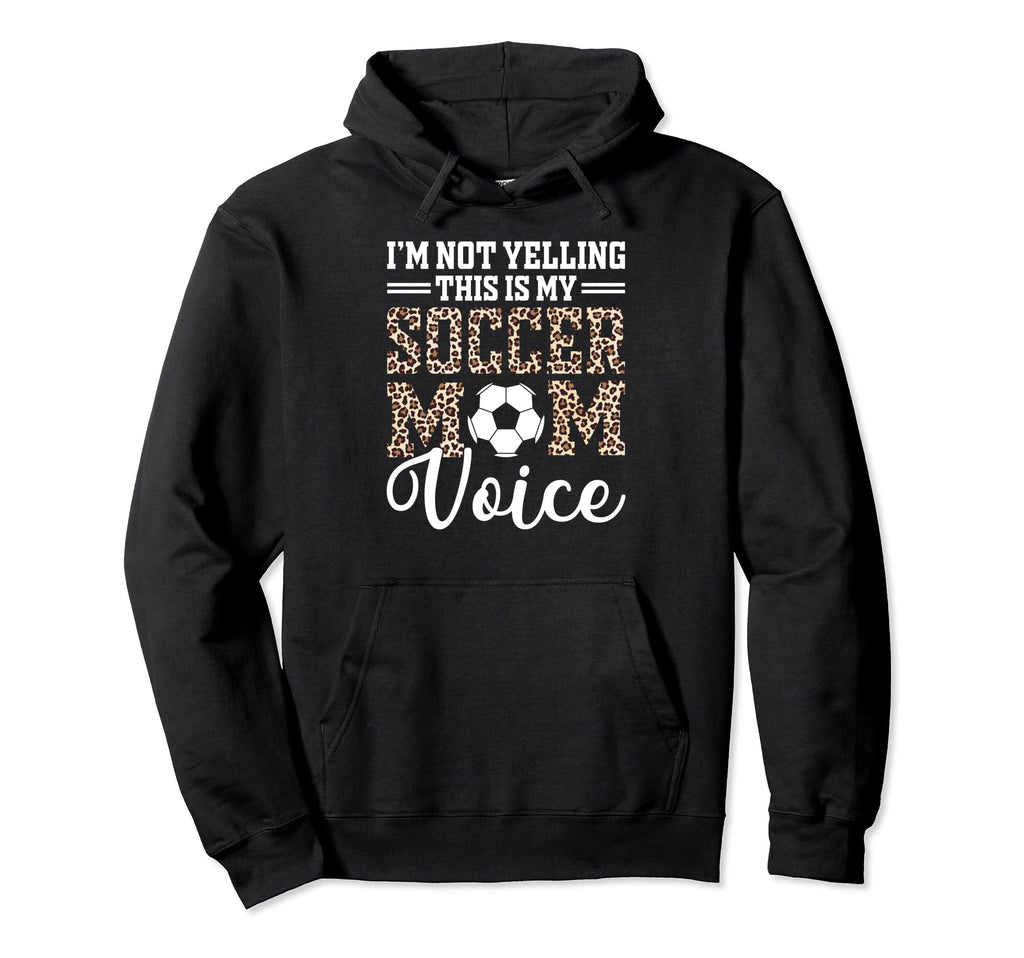 This Is My Soccer Mom Voice Mothers Day Hoodie - Aesthetic Graphic Unisex