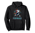 Soccer Forward Fullback Position Sports Hoodie - Aesthetic Graphic Unisex