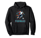 Soccer Forward Fullback Position Sports Hoodie - Aesthetic Graphic Unisex