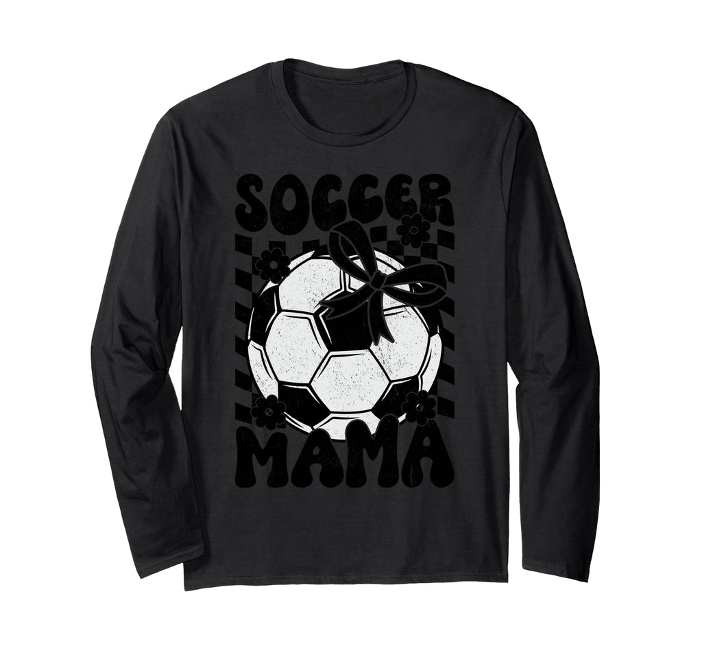 Soccer Mama Mother Mom Mommy Play Hoodie - Fun Novelty Design Men Women