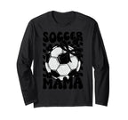 Soccer Mama Mother Mom Mommy Play Hoodie - Fun Novelty Design Men Women