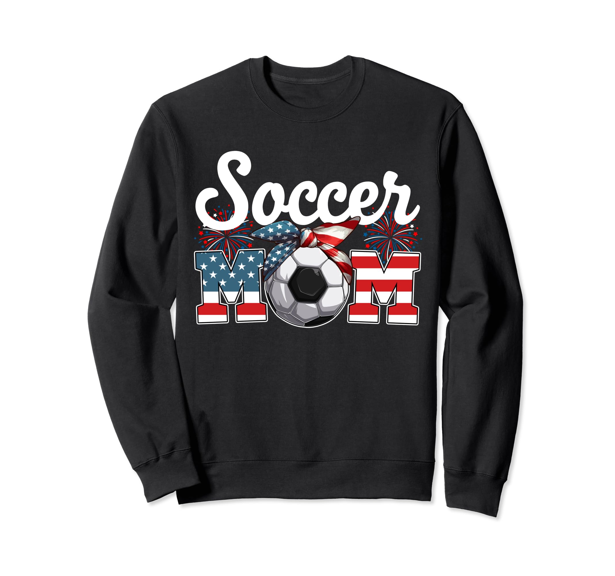 Soccer Mom 4Th July Costume Sweatshirt - Aesthetic Graphic Men Women