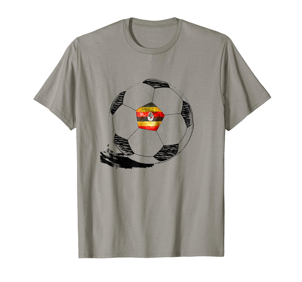Soccer Uganda Flag Ugandans Pride T-Shirt - Unique Graphic for Adults