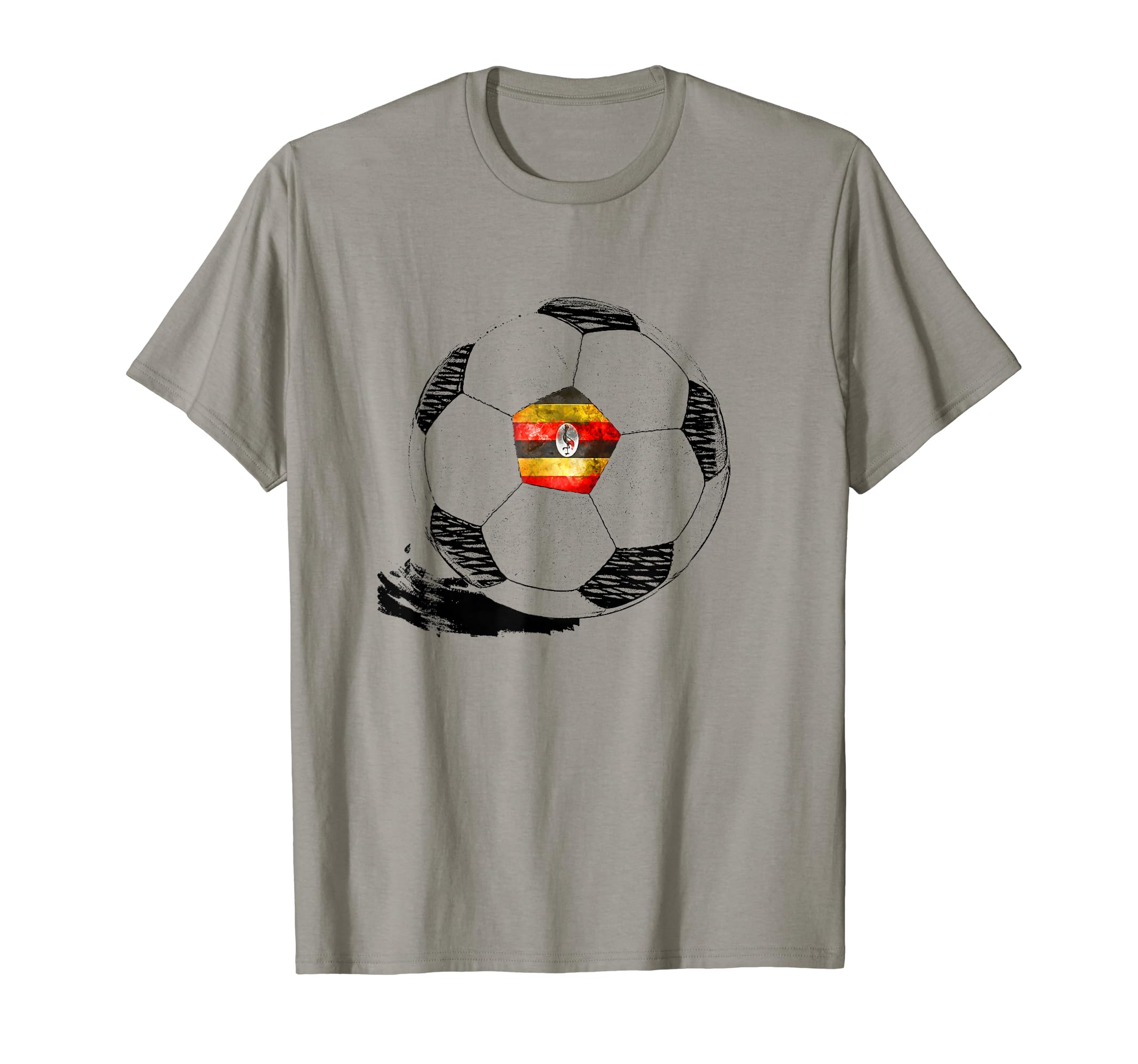 Soccer Uganda Flag Ugandans Pride T-Shirt - Unique Graphic for Adults