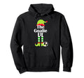 Goalie Elf Soccer Pajama Sport X Mas Hoodie - Fun Novelty Design Men Women