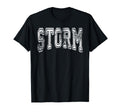 Storm Team Mascot Name Distressed T-Shirt - Aesthetic Graphic Unisex