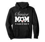 Senior Mom Class 2026 Soccer Mom Hoodie - Minimalist Print Men Women