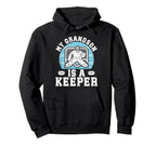 Proud Hockey Keeper Papa Ice Hockey Hoodie - Streetwear Style Men Women