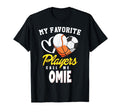 My Favorite Players Baseball Soccer T-Shirt - Minimalist Print for Adults