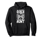Proud Ice Hockey Goalie Aunt Hockey Hoodie - Aesthetic Graphic Men Women